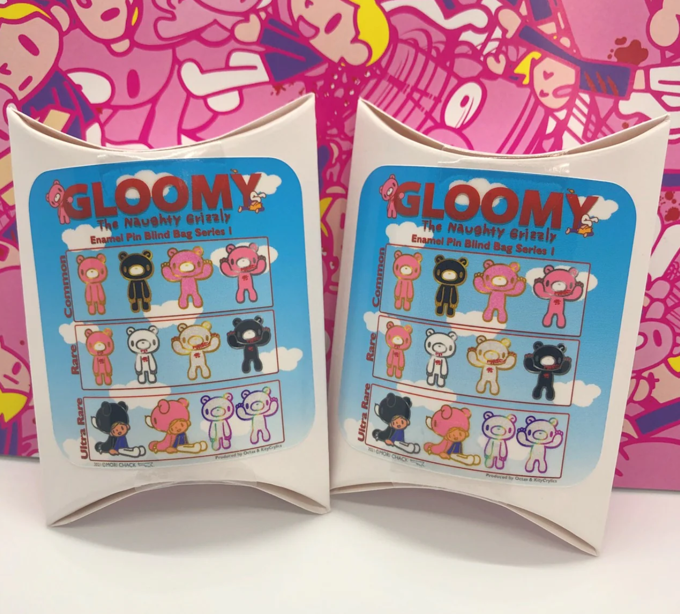 Gloomy Bear Blind Bag Enamel Pin