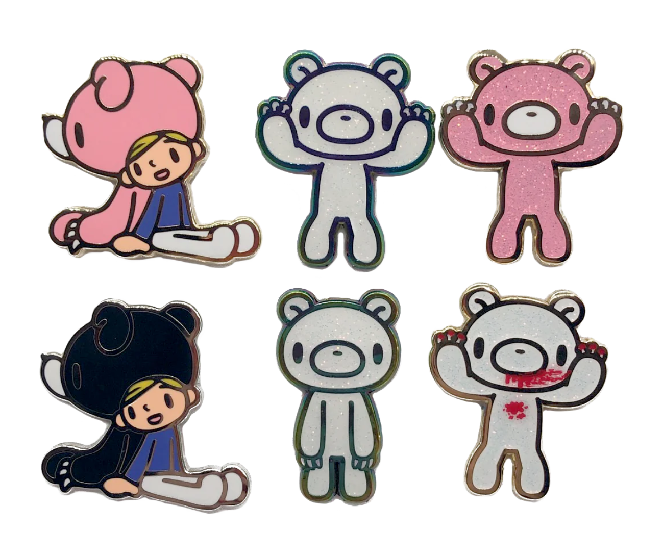 Gloomy Bear Blind Bag Enamel Pin