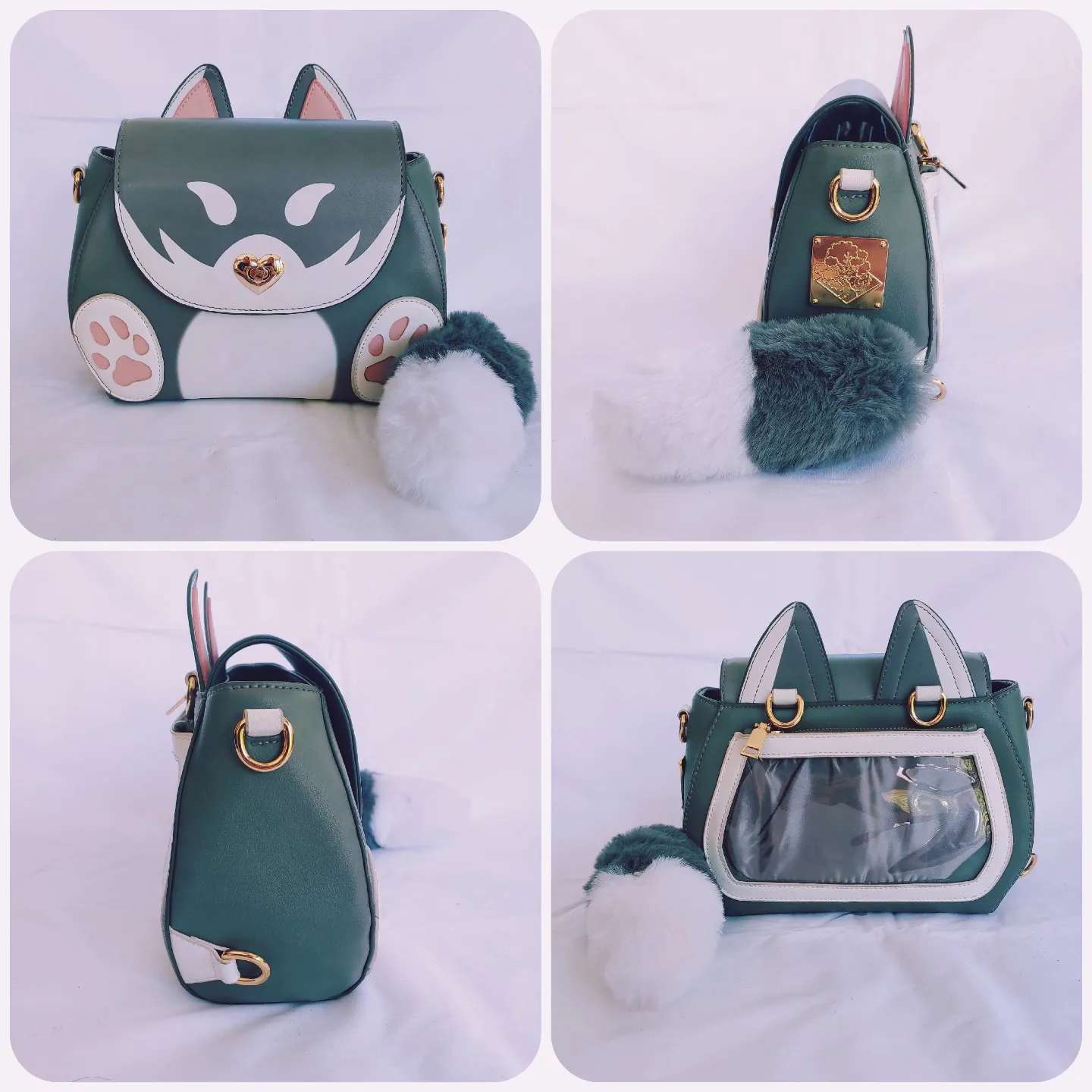 Fox and Friends Ita Bags - Wolf !!DISCOUNTED MISPRINTS!!