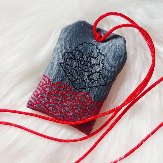 Rabbit Mask Omamori Charm