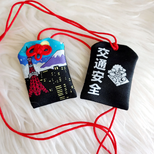 Tokyo Tower "Traffic Safety" Omamori Charm