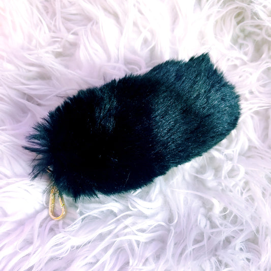 Fox and Friends Collection - Black Cat Tail Keychain