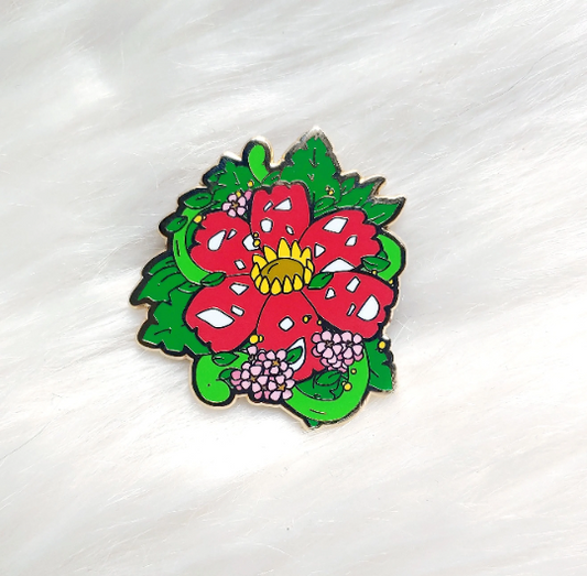 Jungle Floral Enamel Pin